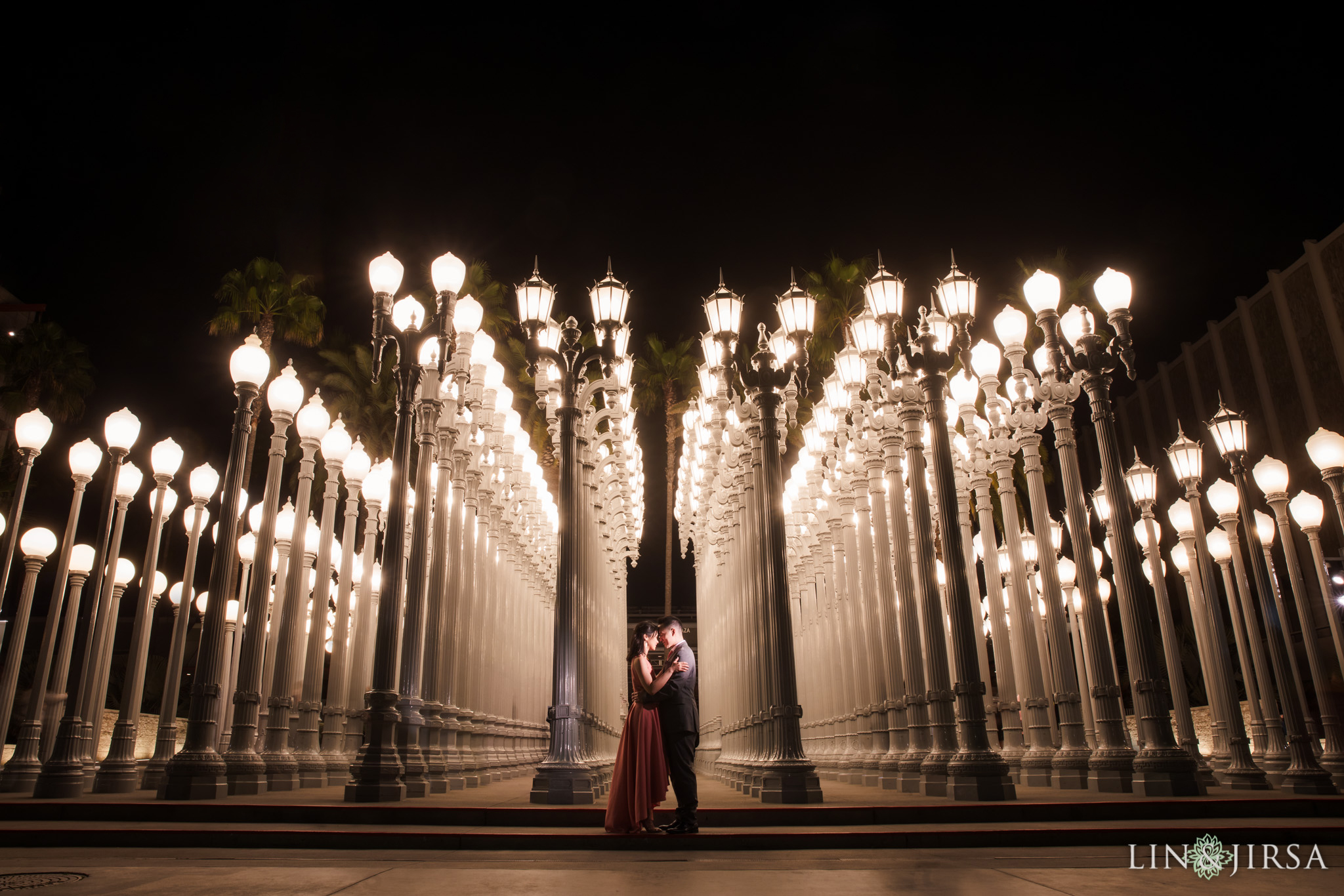 18 urban lights LACMA los angeles engagement photography