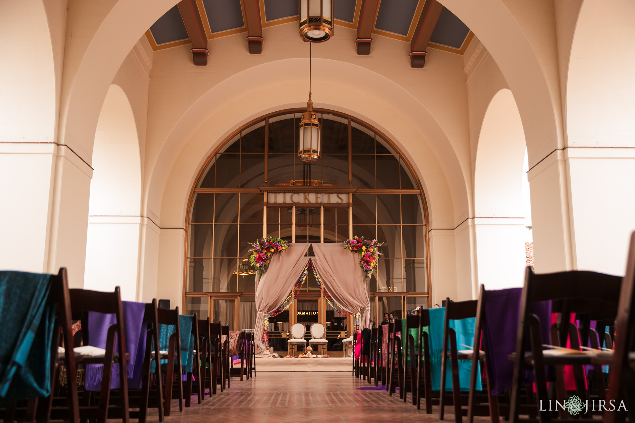 26 Union Station Los Angeles Indian Wedding Photography