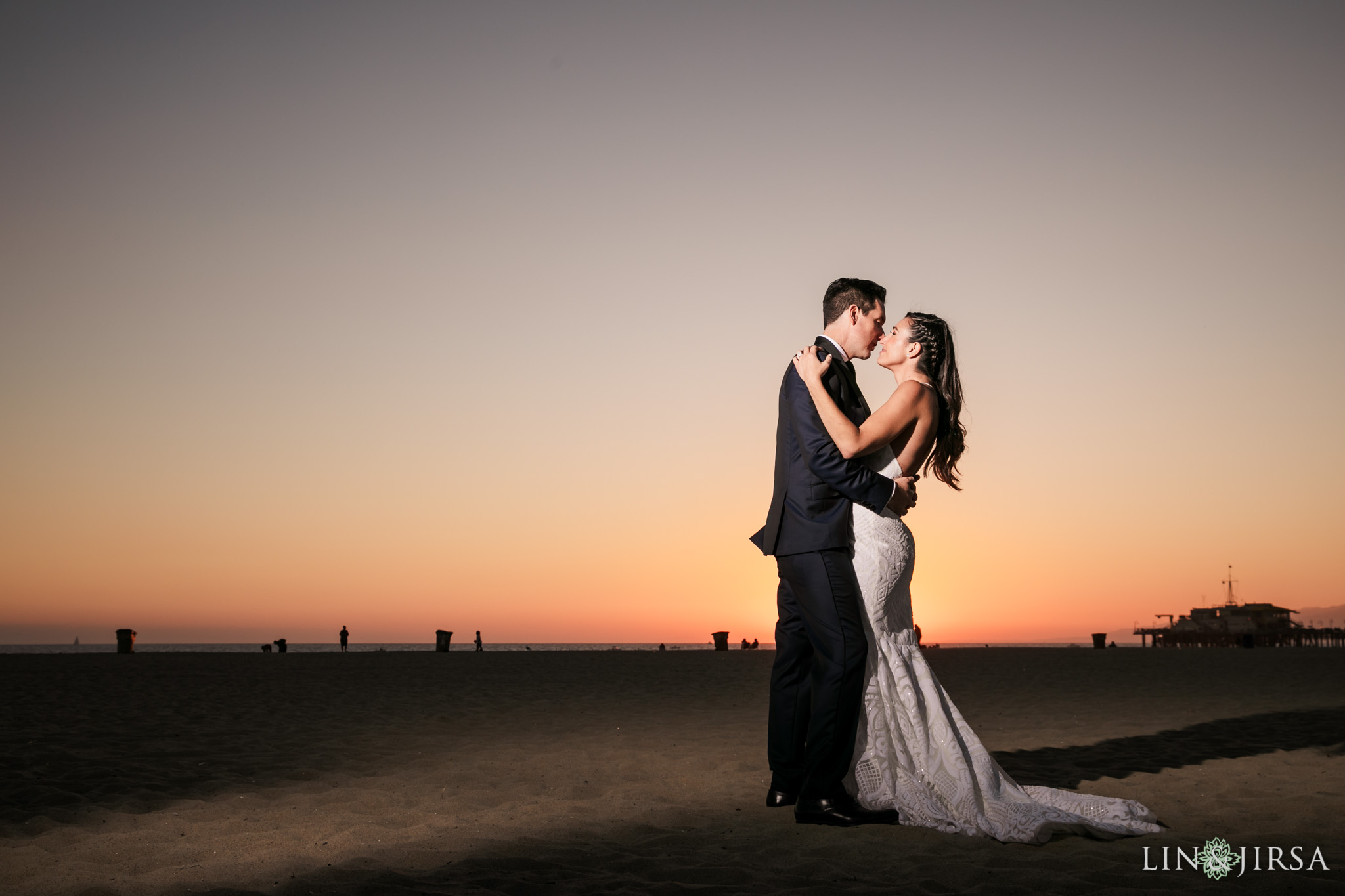27 Shutters on the Beach Santa Monica Sunset Wedding Photography