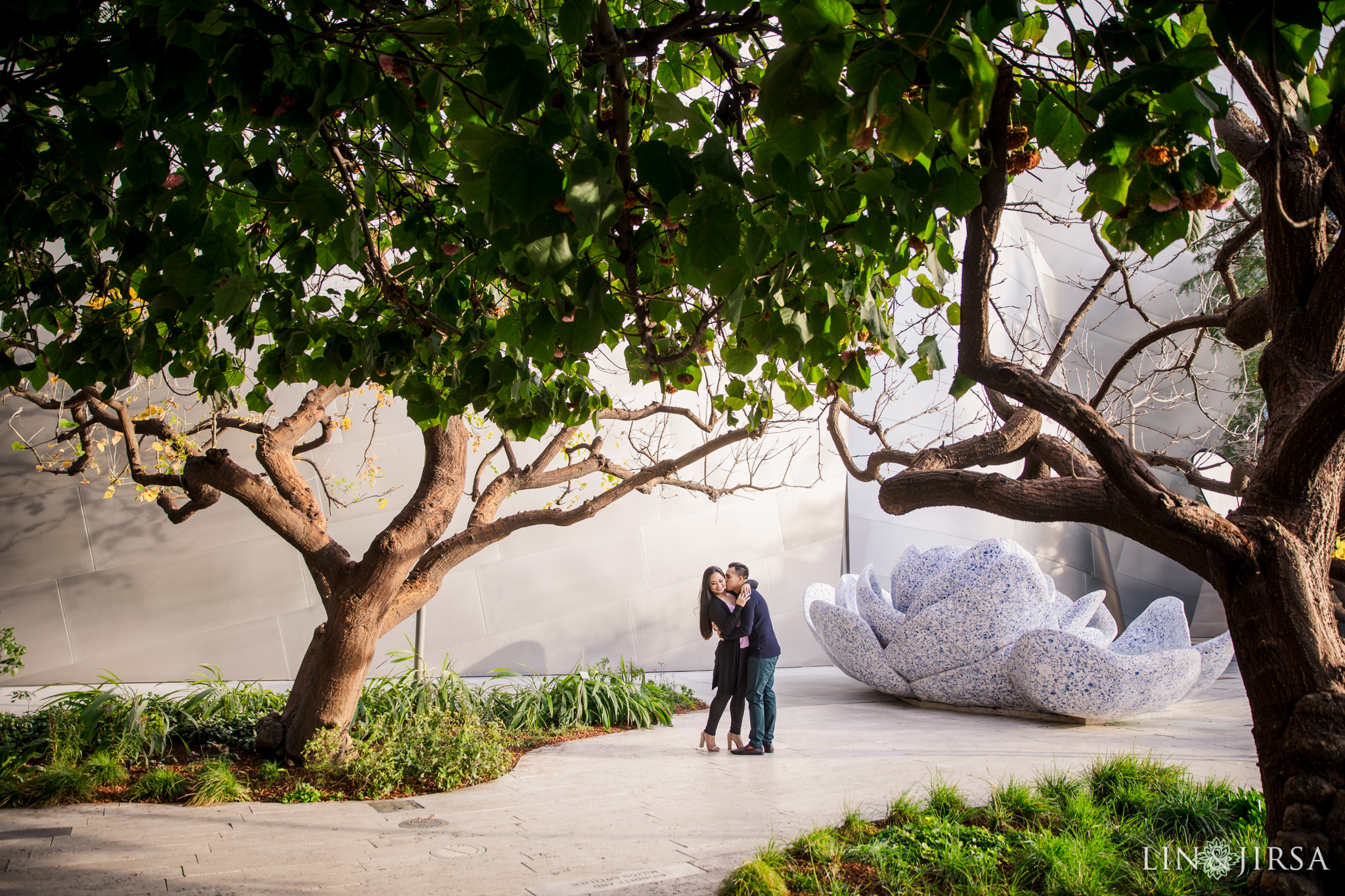 04 Walt Disney Concert Hall Los Angeles Engagement Photography