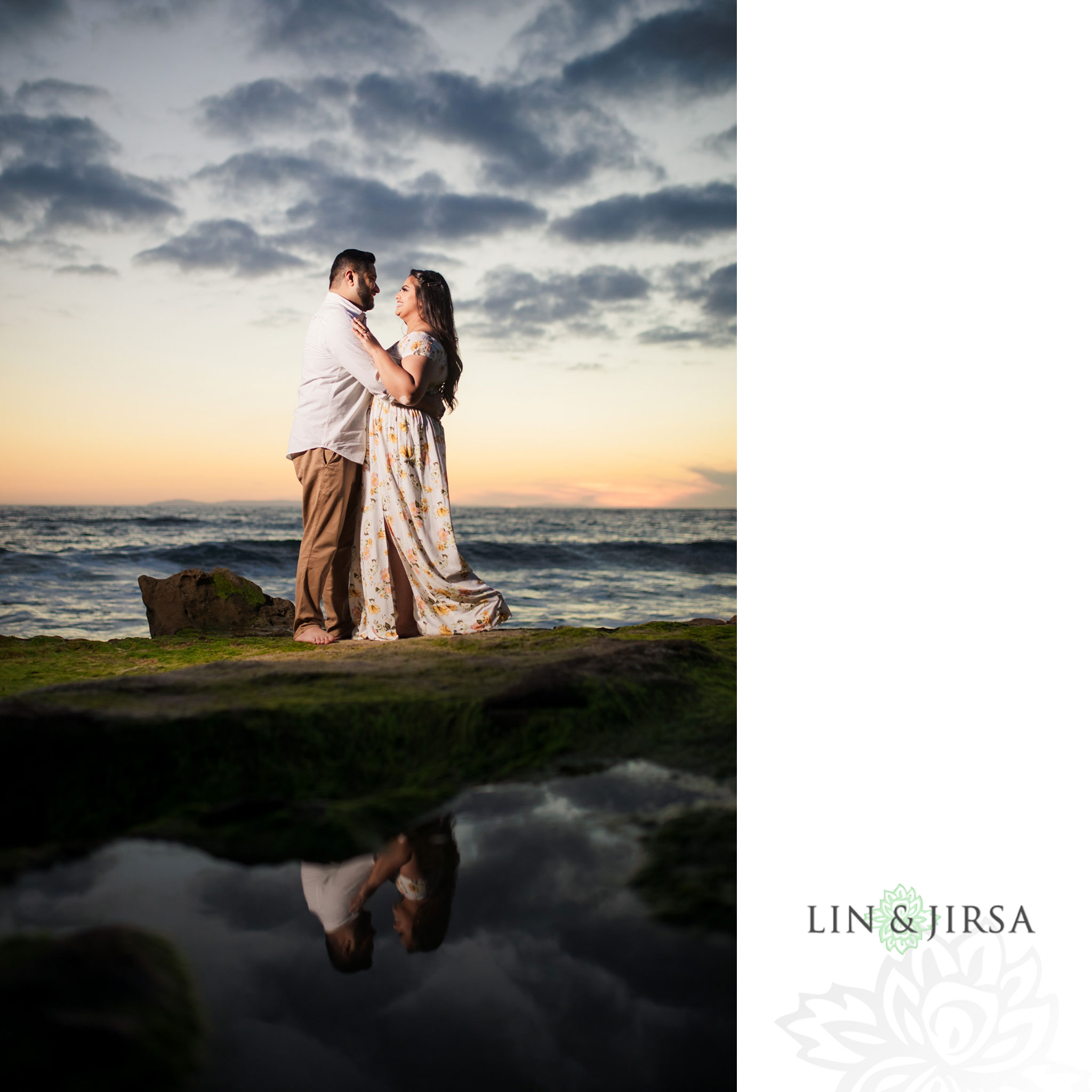 10 Heisler Park Laguna Beach Clouds Engagement Photography
