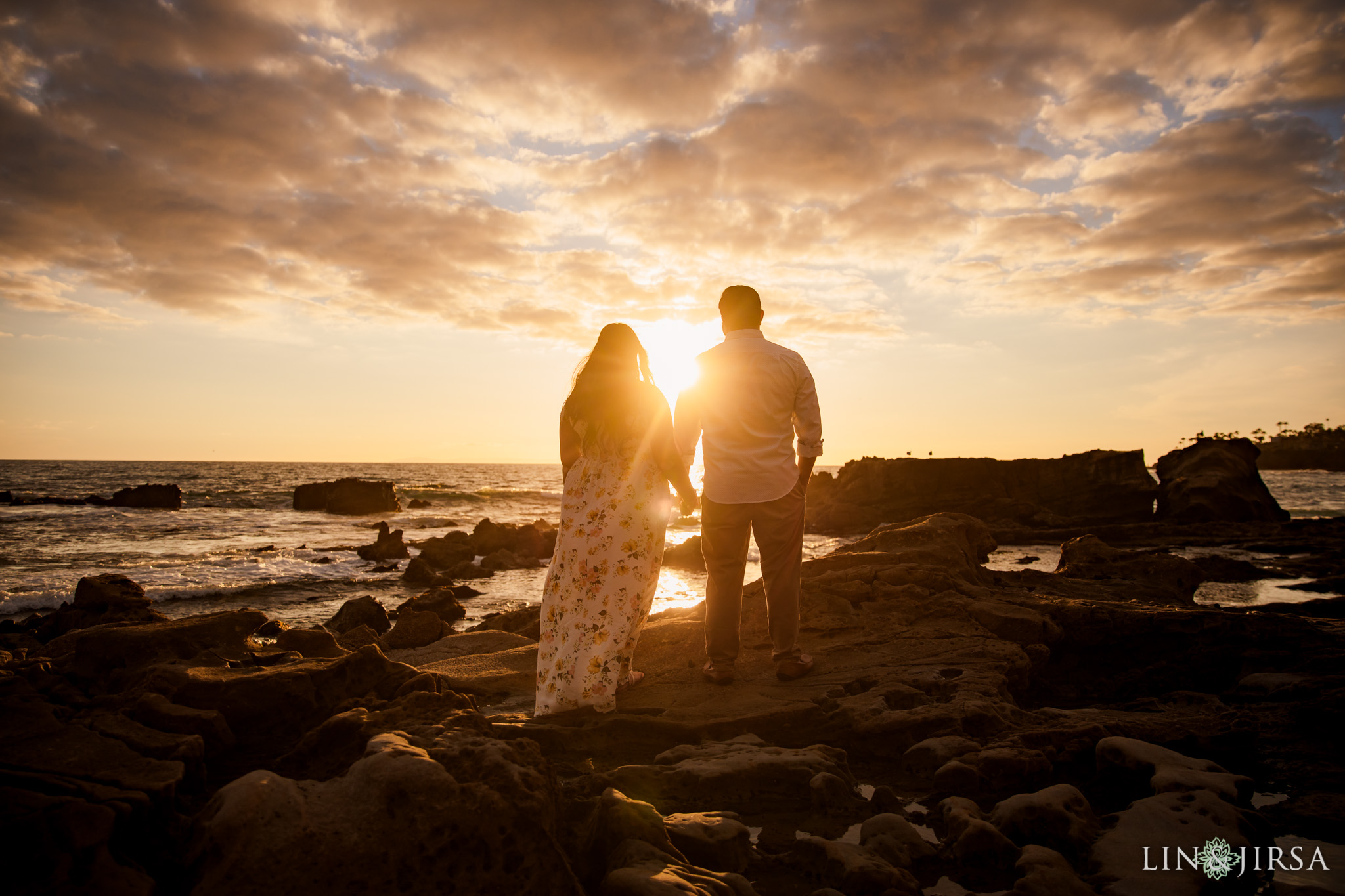 11 Heisler Park Laguna Beach Sunset Engagement Photography