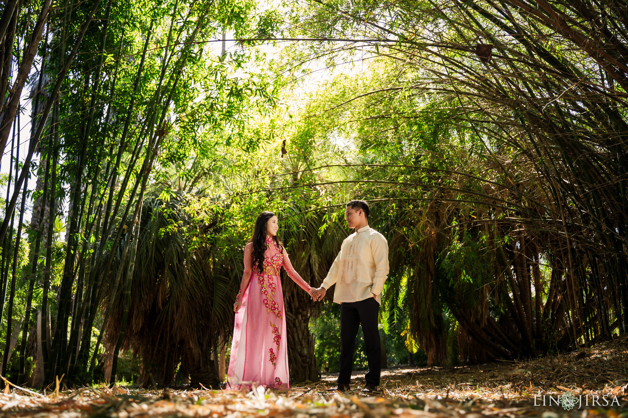 02 Los Angeles Arboretum Spring Engagement Photography