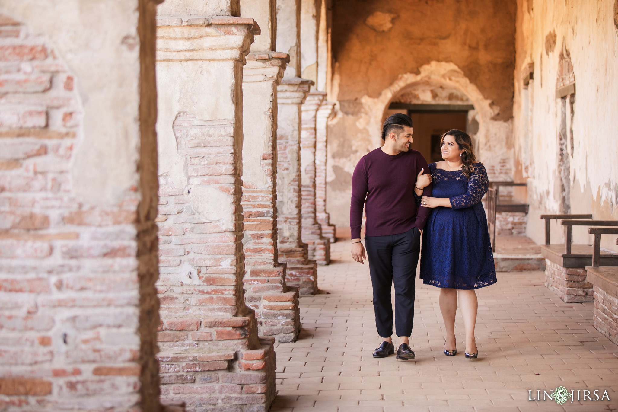 02 Mission San Juan Capistrano Engagement Photography 2