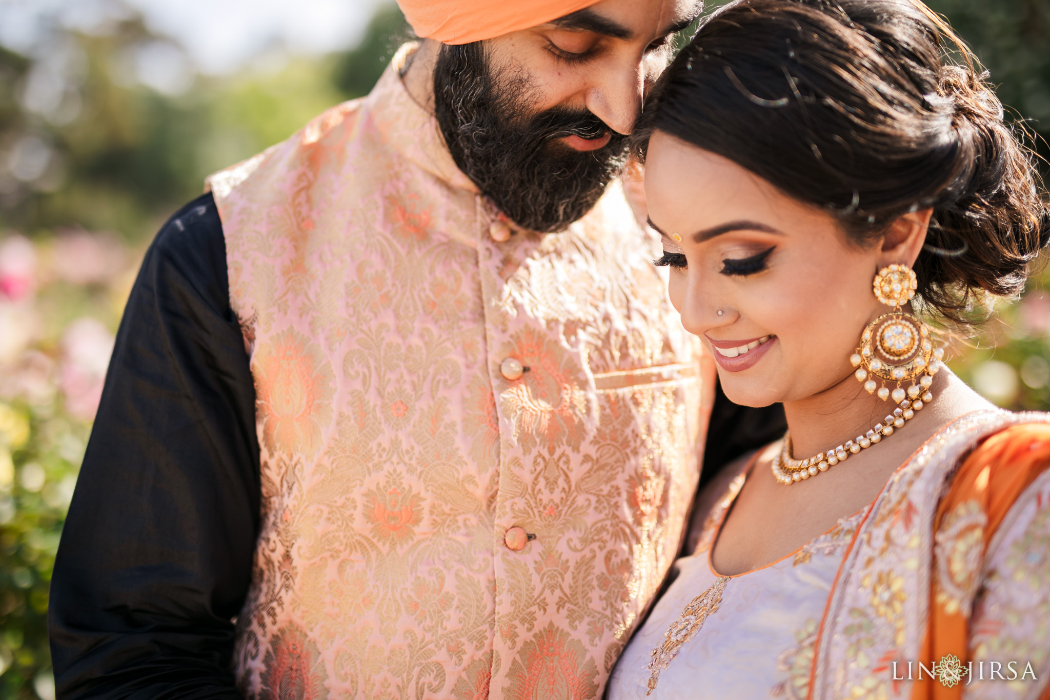 03 Balboa Park San Diego Punjabi Indian Engagement Photography