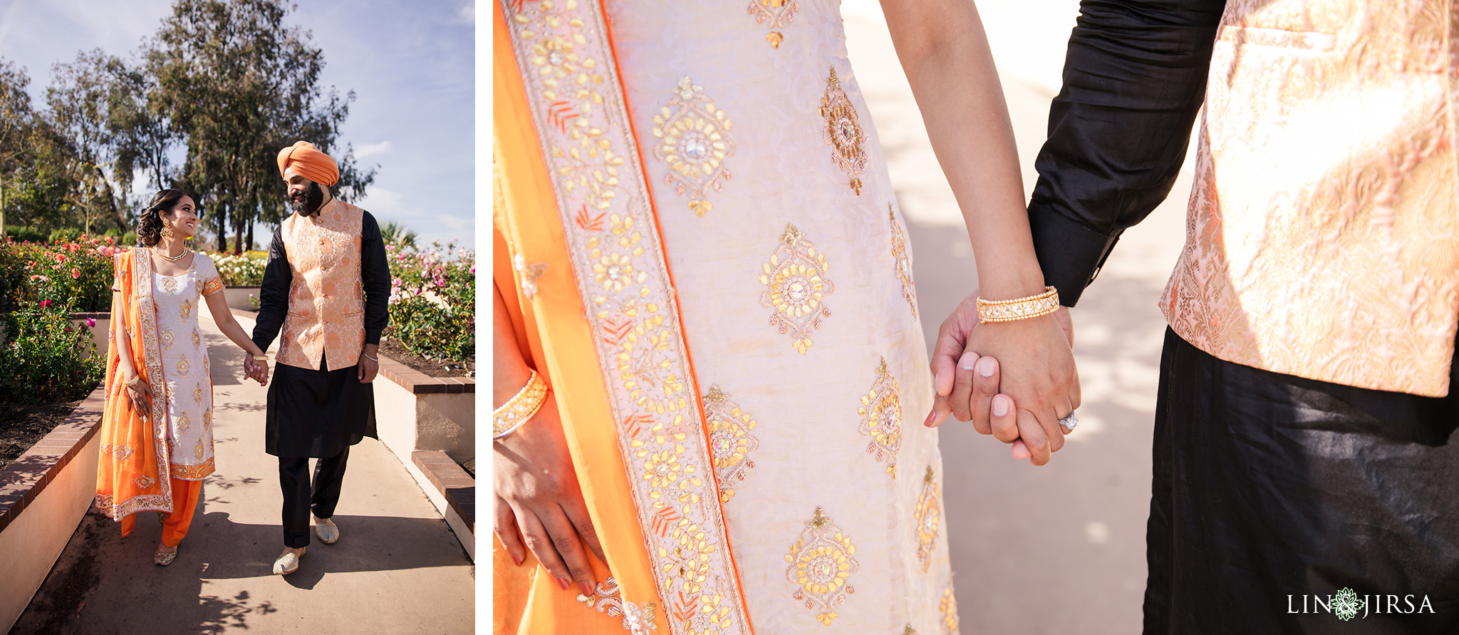 04 Balboa Park San Diego Punjabi Indian Engagement Photography