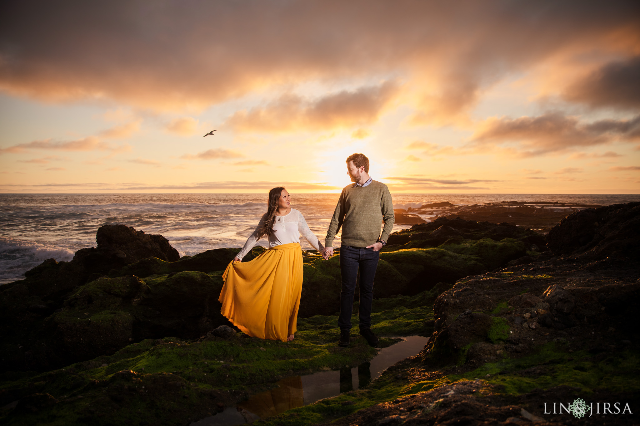 04 Victoria Beach Orange County Spring Engagement Photography
