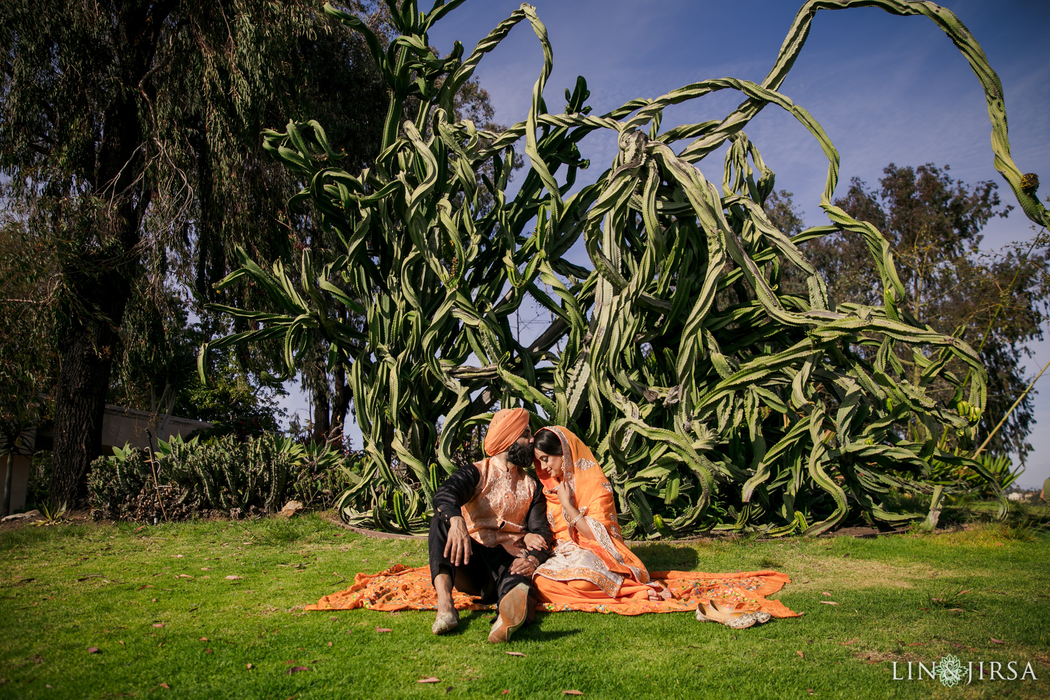 06 Balboa Park San Diego Punjabi Indian Engagement Photography