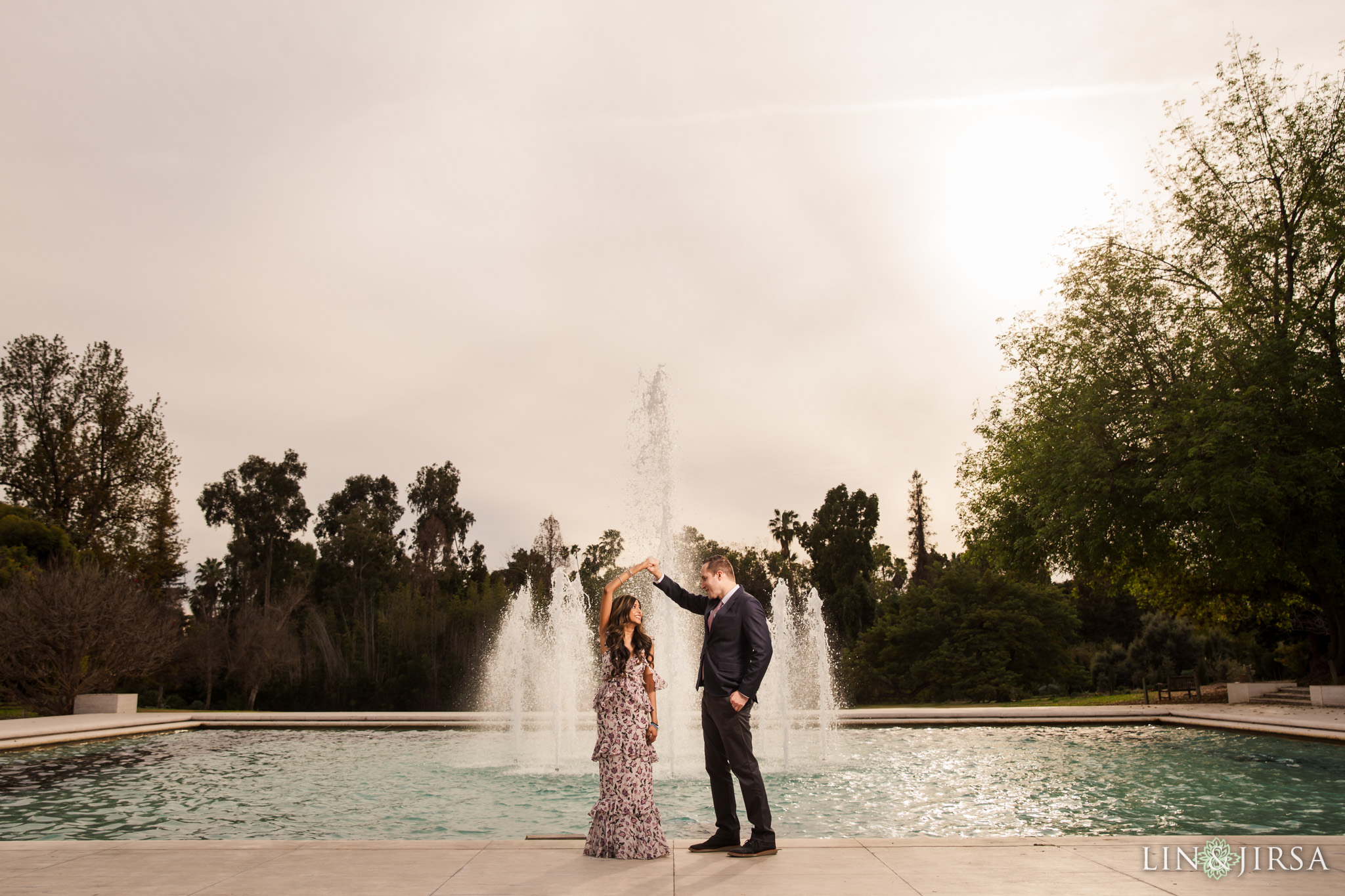 06 Los Angeles Arboretum Engagement Photography