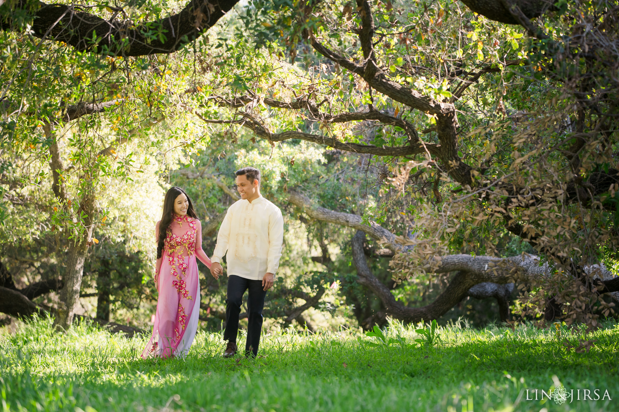 06 Los Angeles Arboretum Spring Engagement Photography