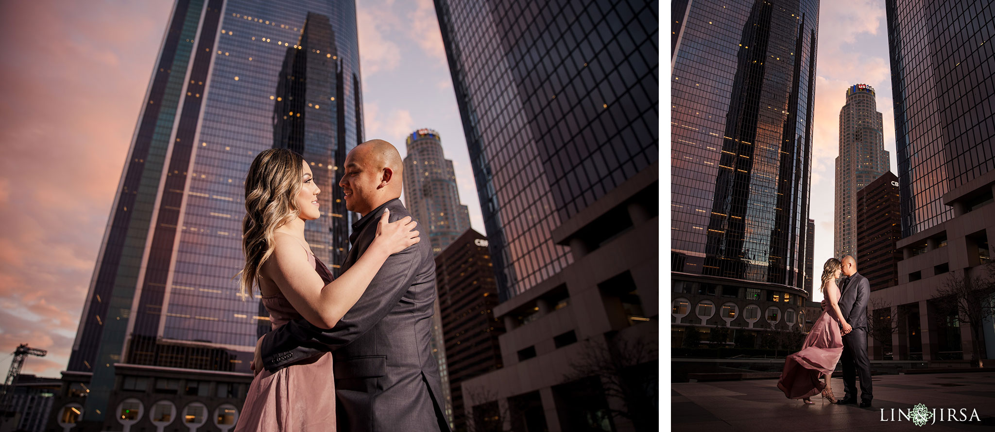 07 Downtown Los Angeles Engagement Photography