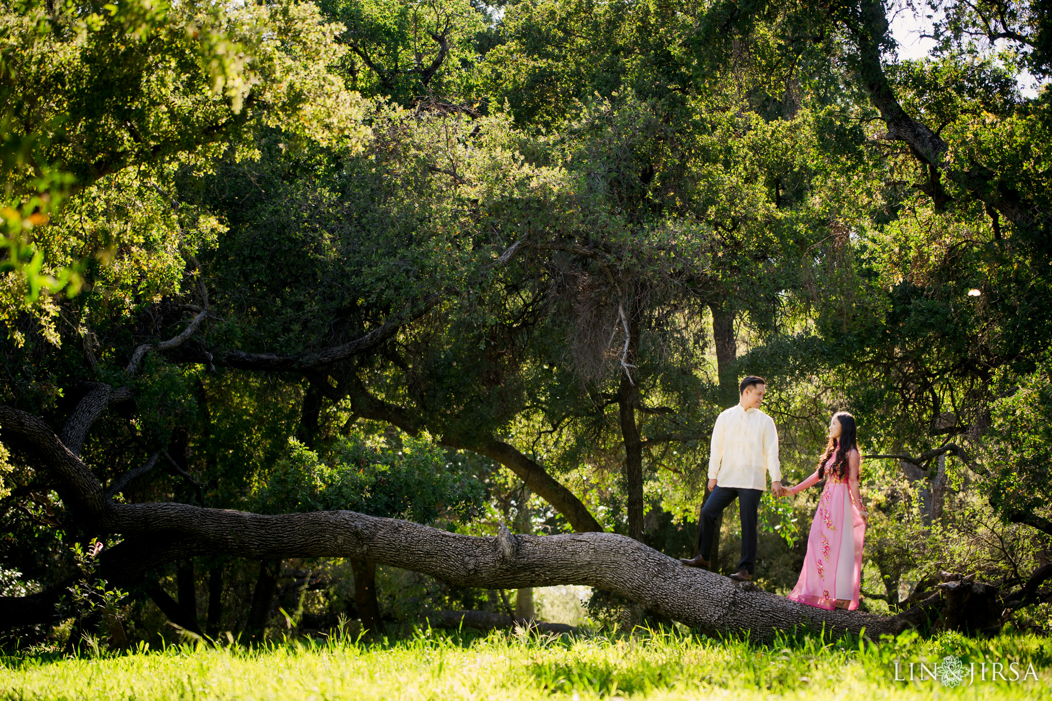 07 Los Angeles Arboretum Spring Engagement Photography