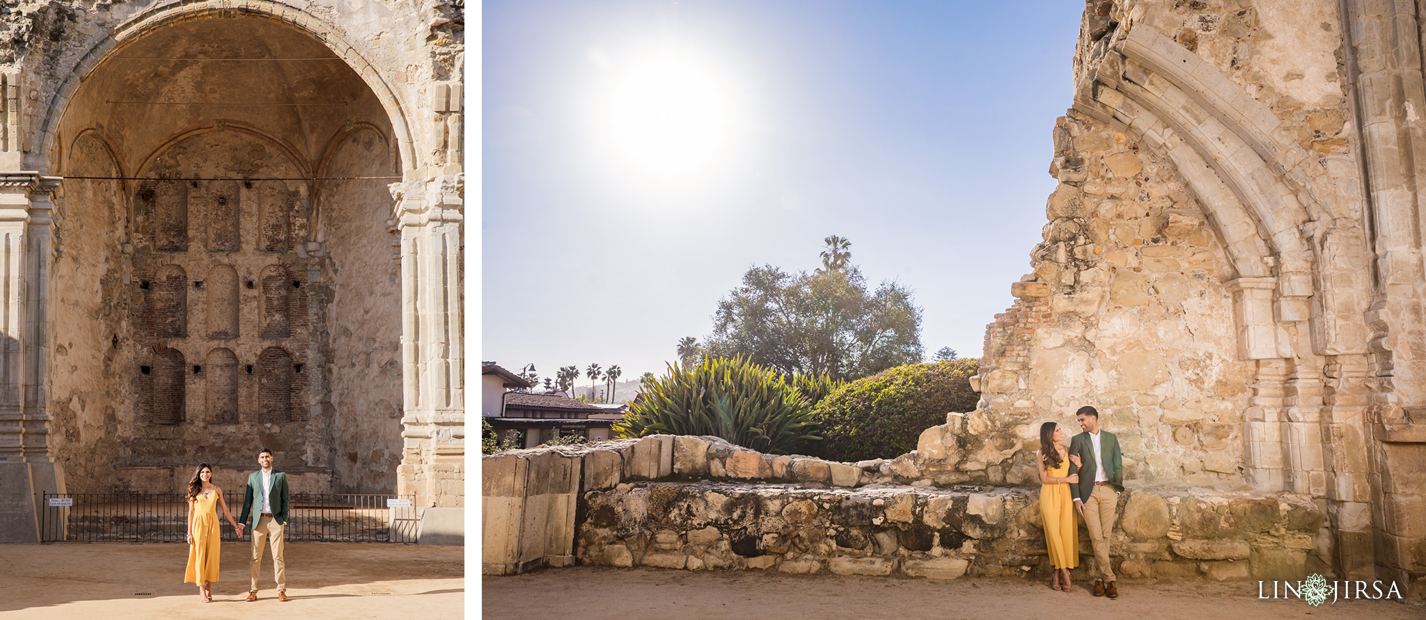 07 Mission San Juan Capistrano Engagement Photography