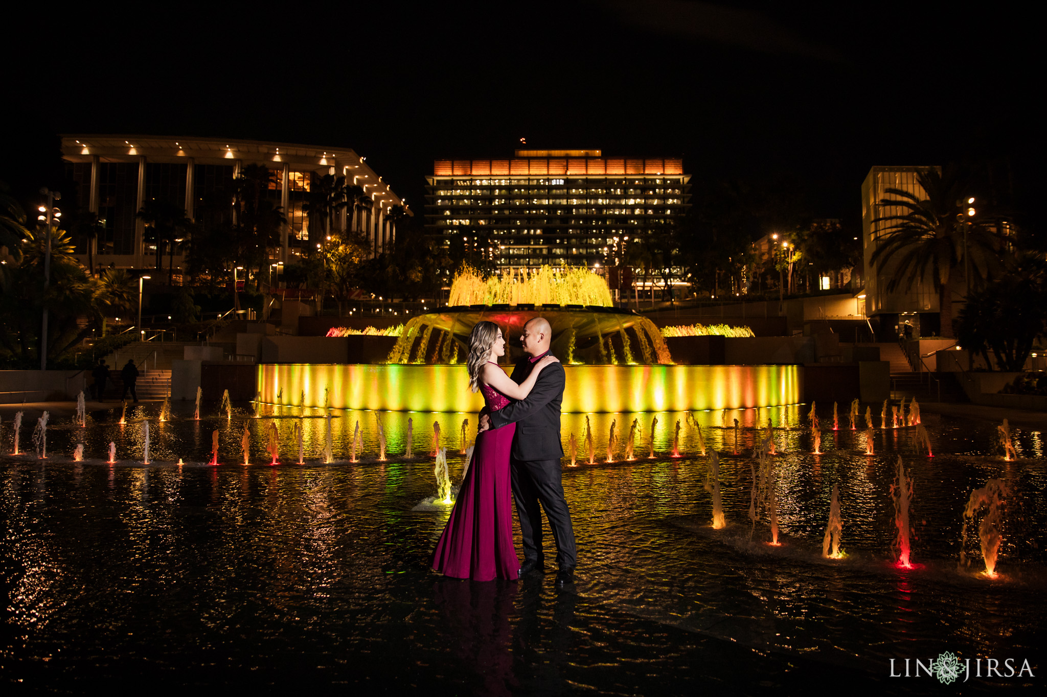 09 Downtown Los Angeles Engagement Photography