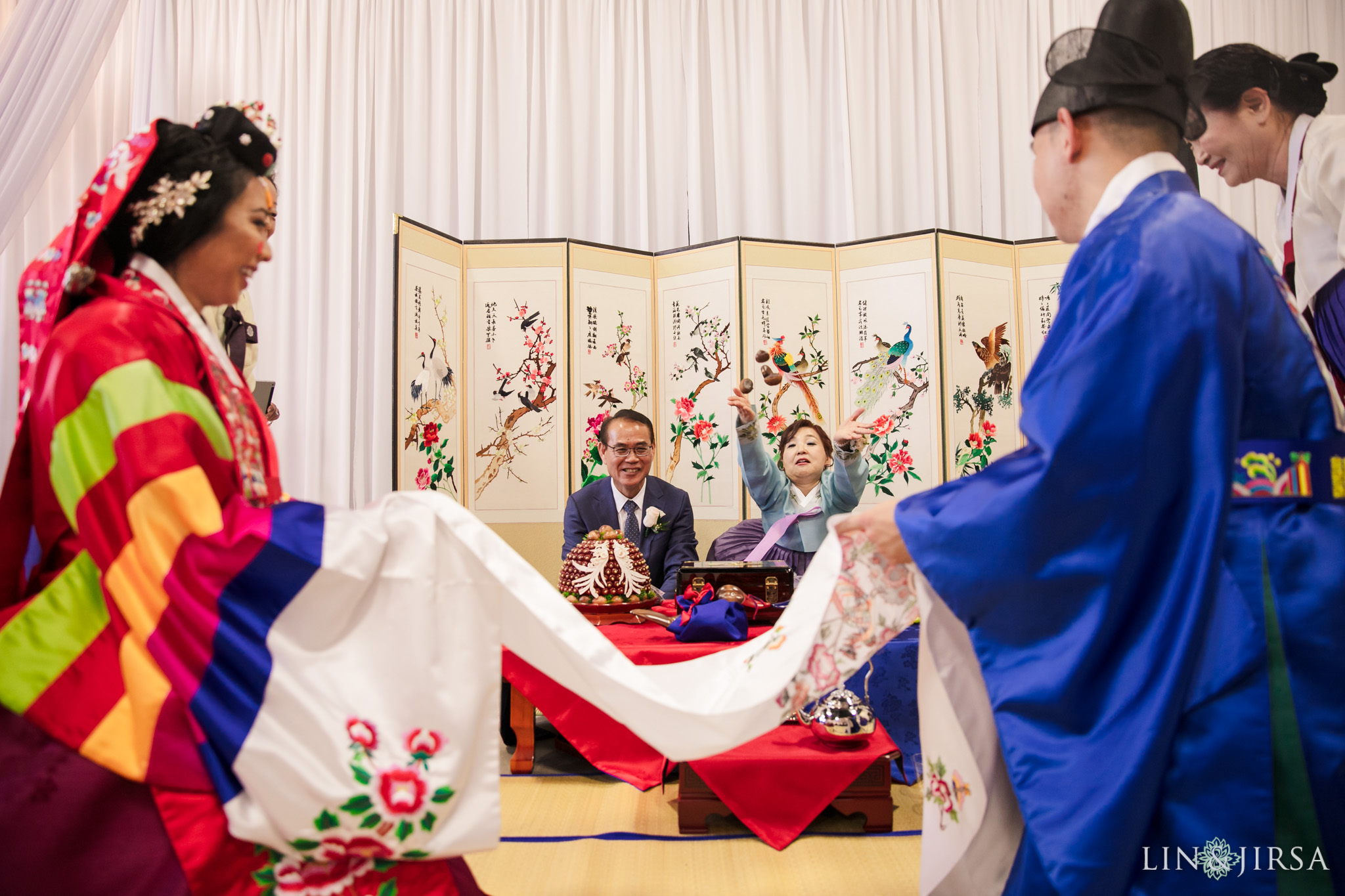 24 Business Expo Center Orange County Korean Wedding Ceremony Photography