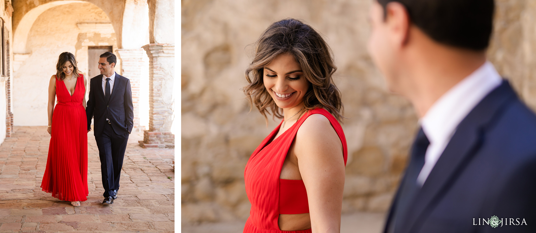 02 San Juan Capistrano Mission Engagement Photography