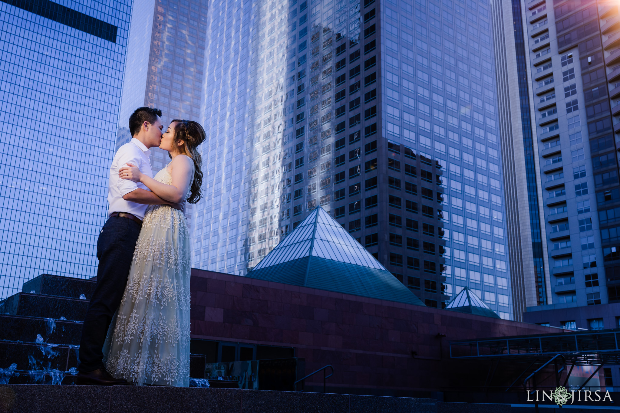 07 Downtown Los Angeles Engagement Photography