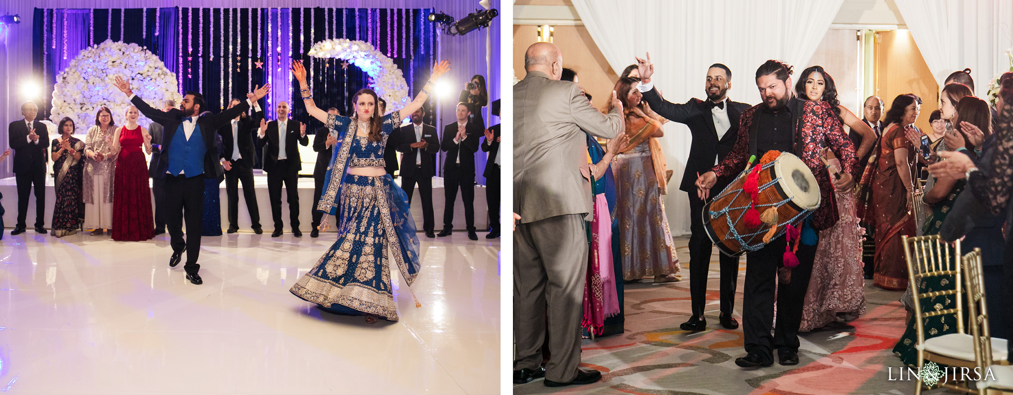14 Hotel Irvine Joint Indian Reception Wedding Photography