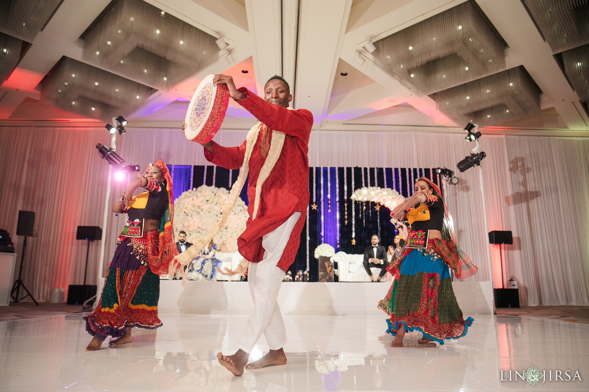 16 Hotel Irvine Joint Indian Reception Wedding Photography