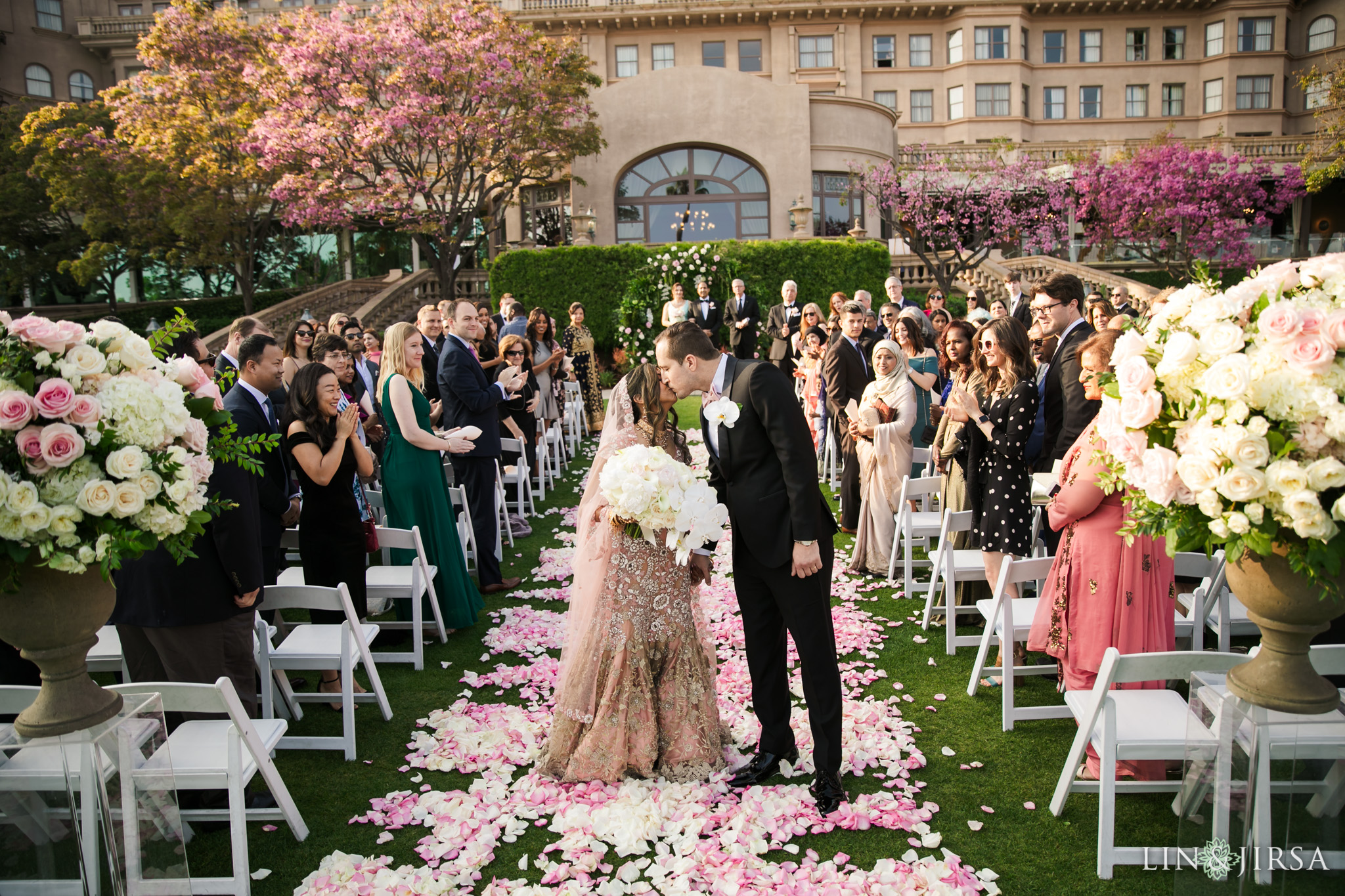 19 Langham Pasadena Multicultural Wedding Photography