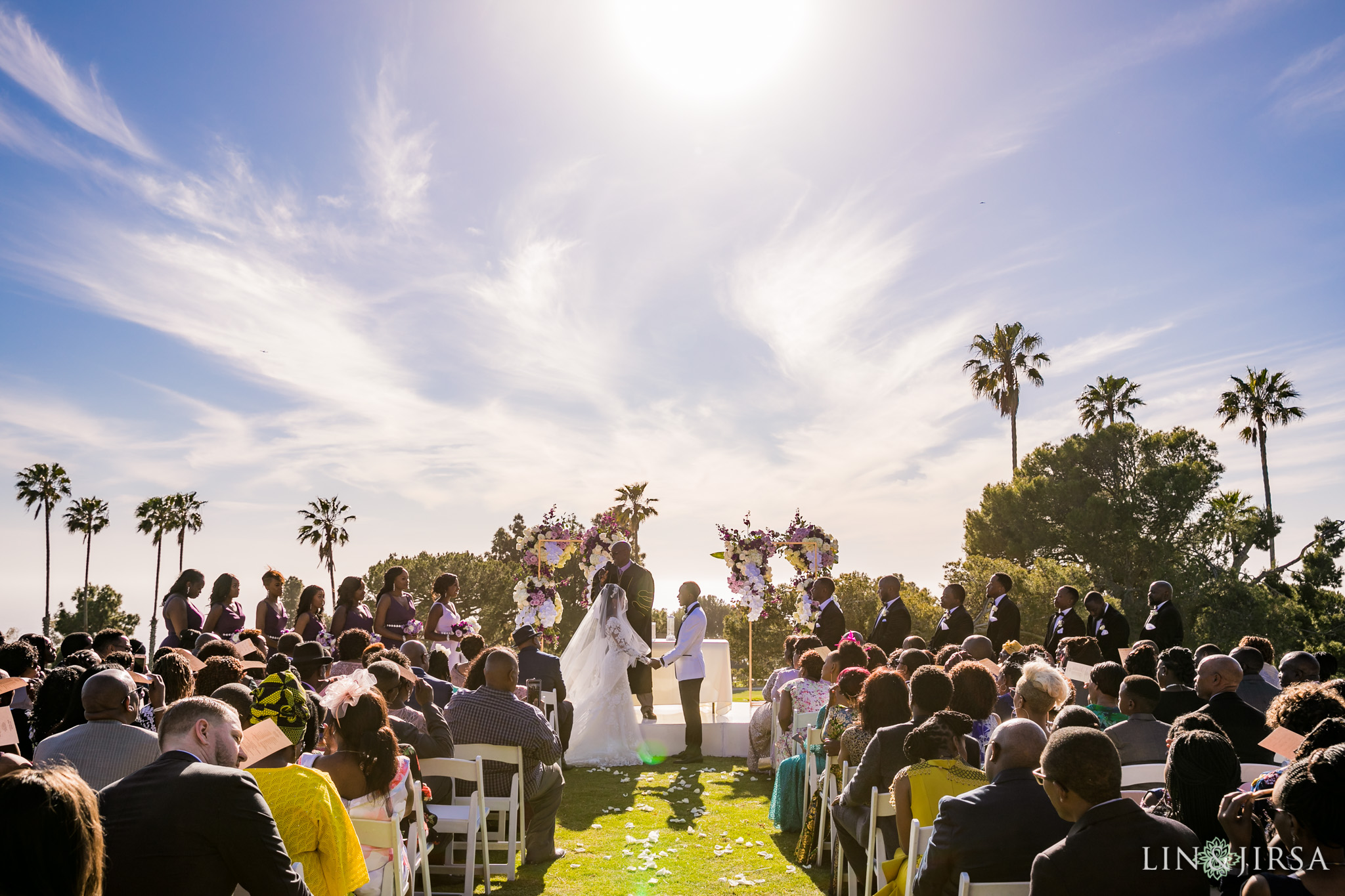 20 Los Verdes Golf Course Palos Verdes Kenyan Wedding Photography