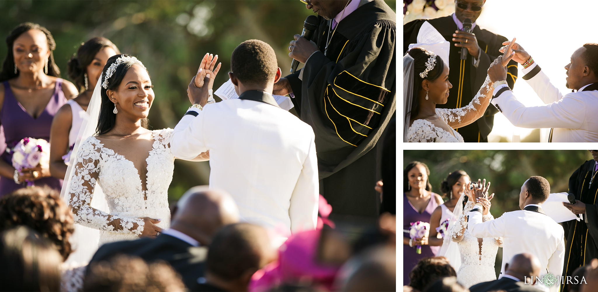 22 Los Verdes Golf Course Palos Verdes Kenyan Wedding Photography