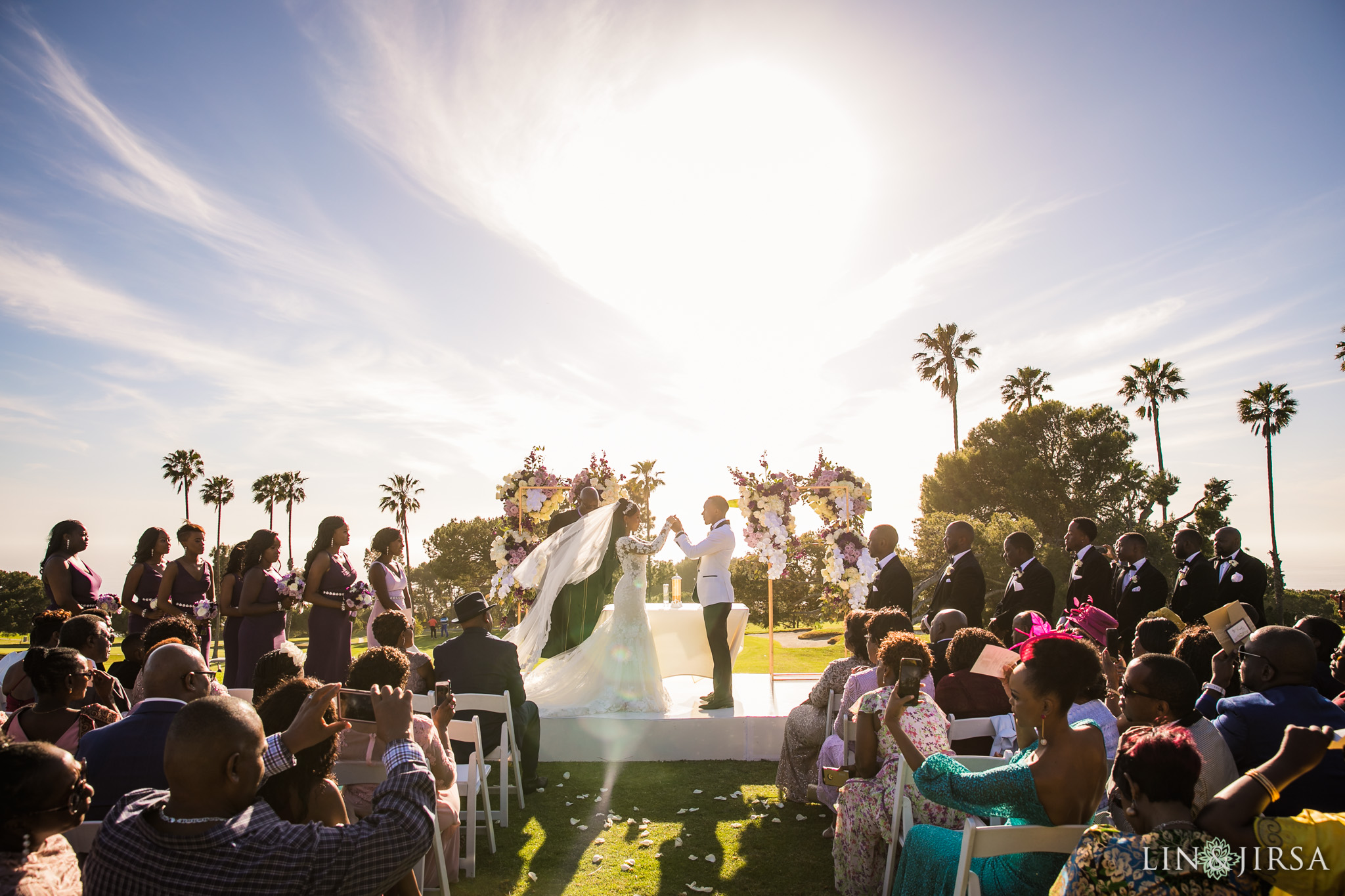 24 Los Verdes Golf Course Palos Verdes Kenyan Wedding Photography