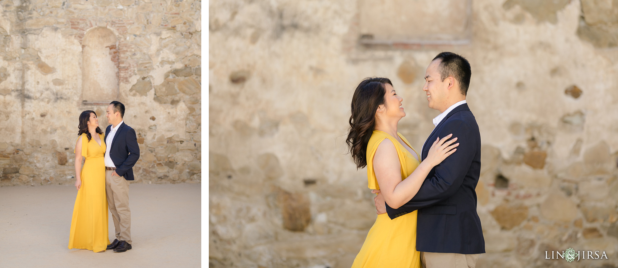 znc Mission San Juan Capistrano Engagement Photography