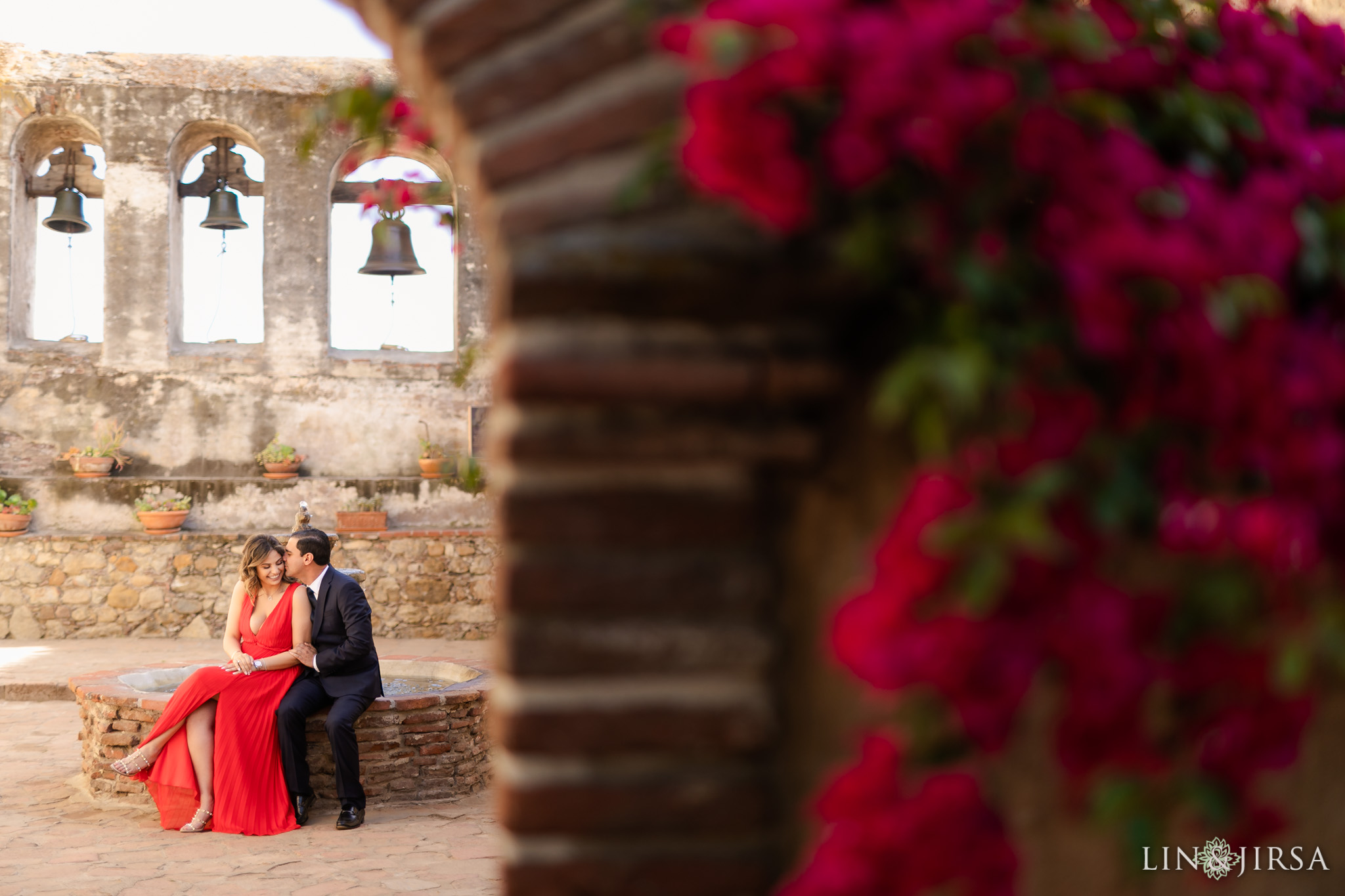 zsr San Juan Capistrano Mission Engagement Photography