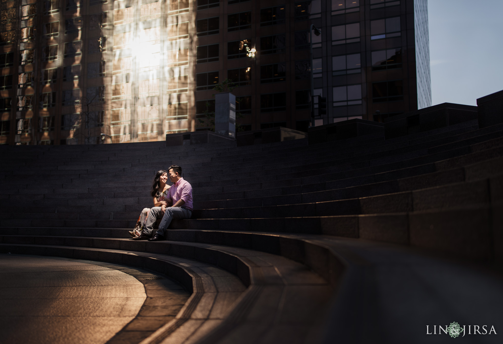 07 Downtown Los Angeles Engagement Photography