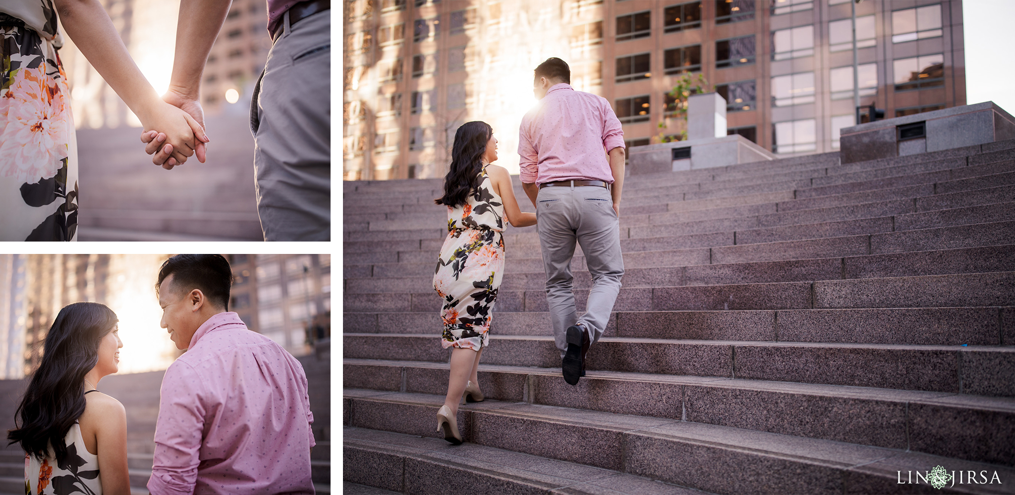 09 Downtown Los Angeles Engagement Photography