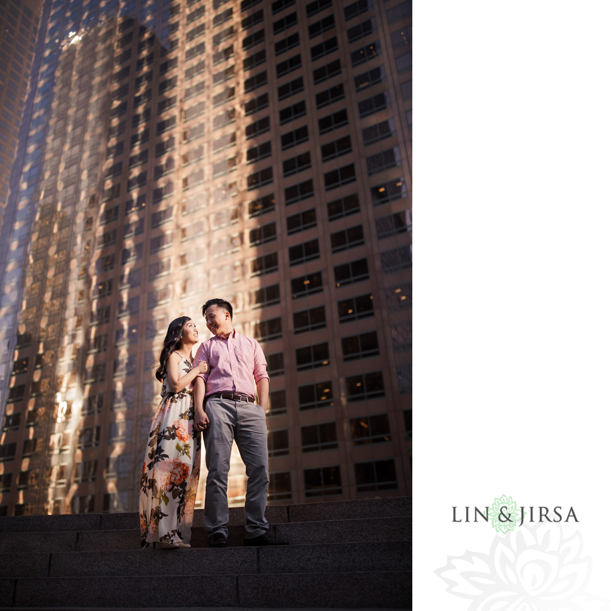 10 Downtown Los Angeles Engagement Photography