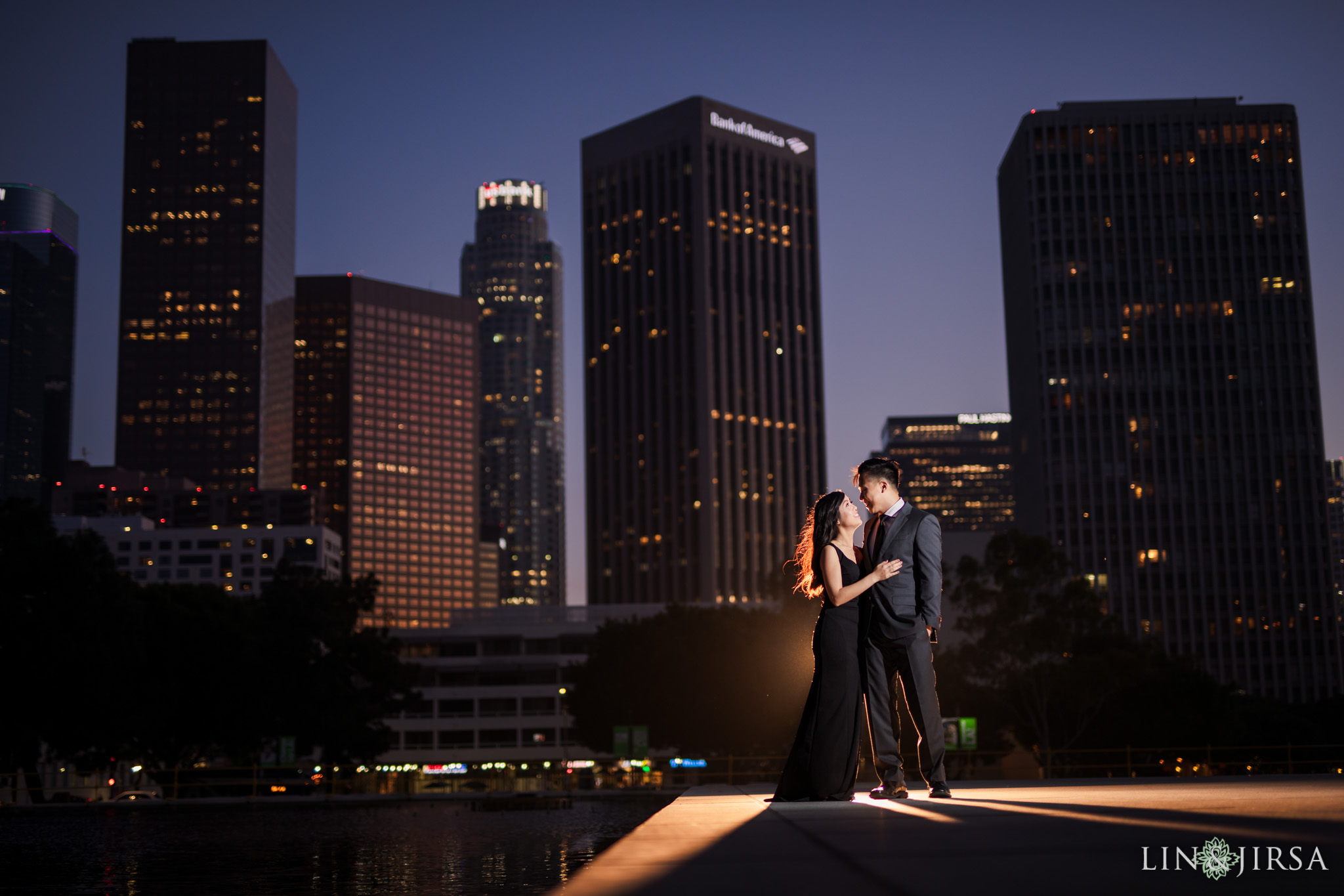 22 Downtown Los Angeles Engagement Photography