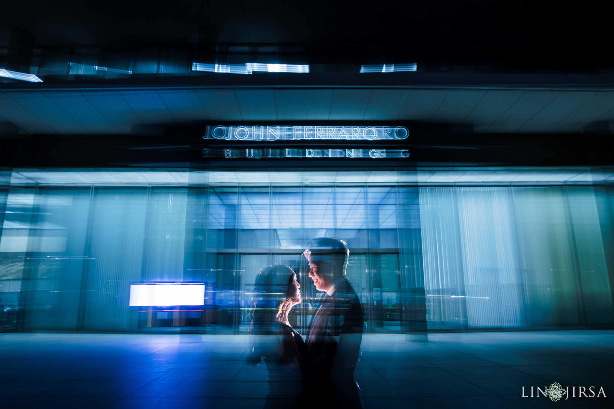 24 Downtown Los Angeles Engagement Photography