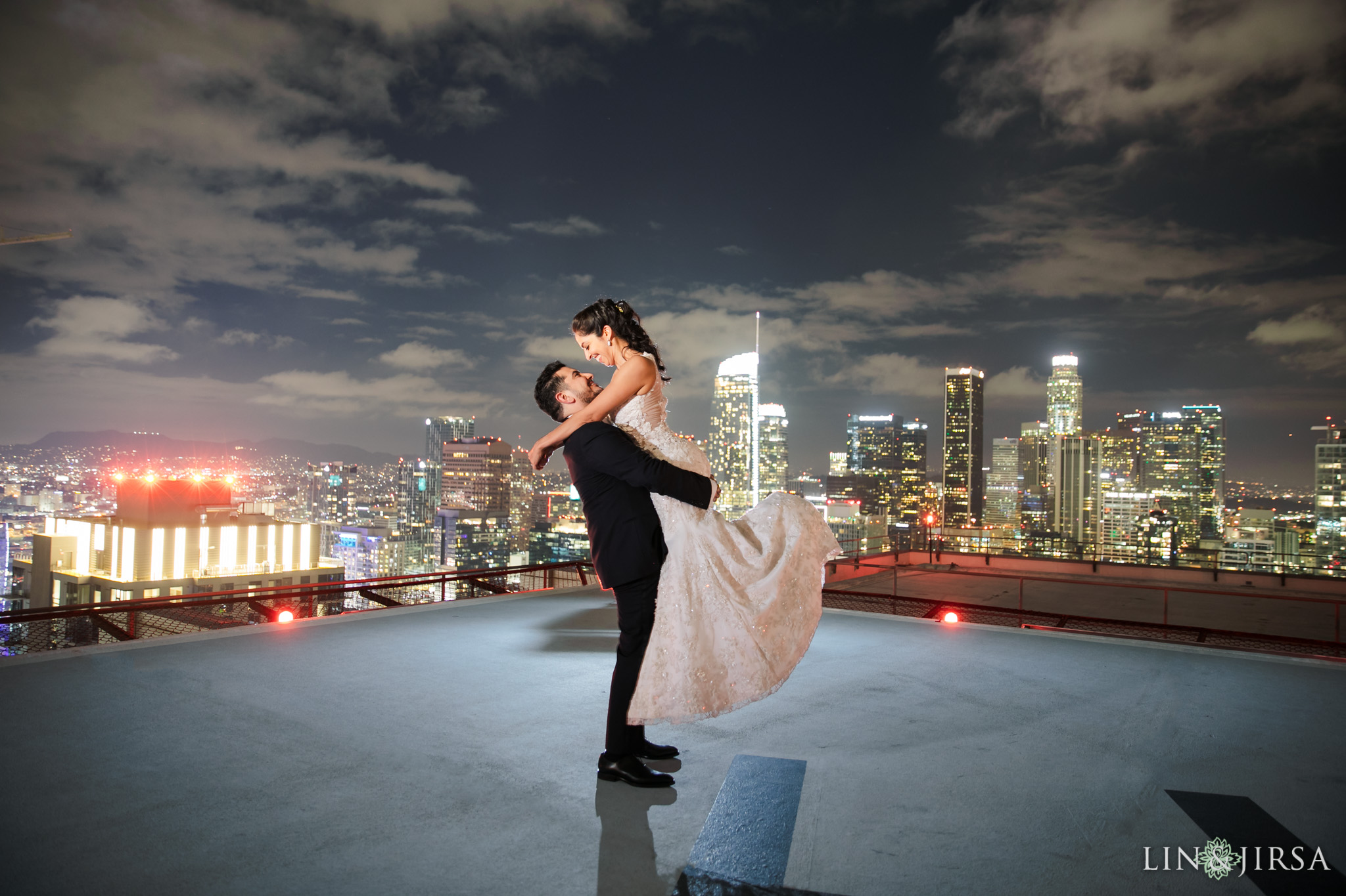 38 SkyStudio Los Angeles City Lights Persian Wedding Photography