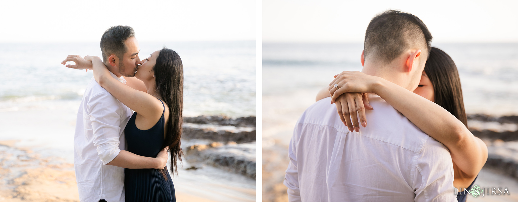 03 Heisler Beach Orange County Proposal Engagement Photography