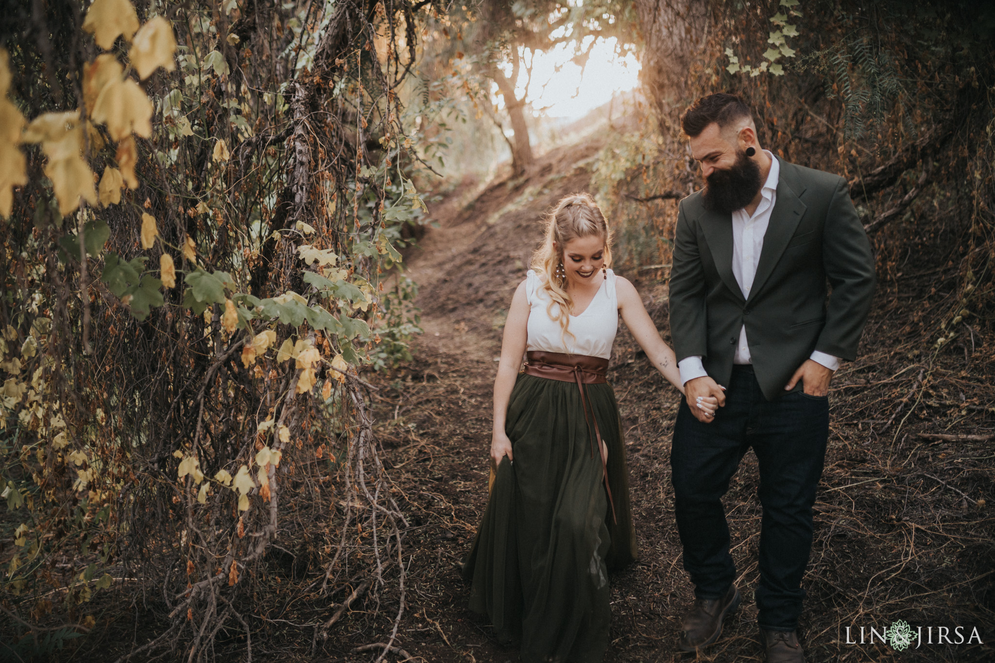 09 Oak Canyon Nature Center Orange County Rustic Engagement Photography