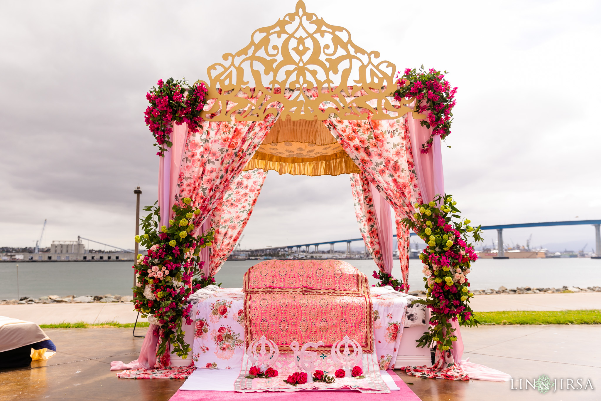 15 Coronado Resort and Spa San Diego Outdoor Punjabi Ceremony Photography