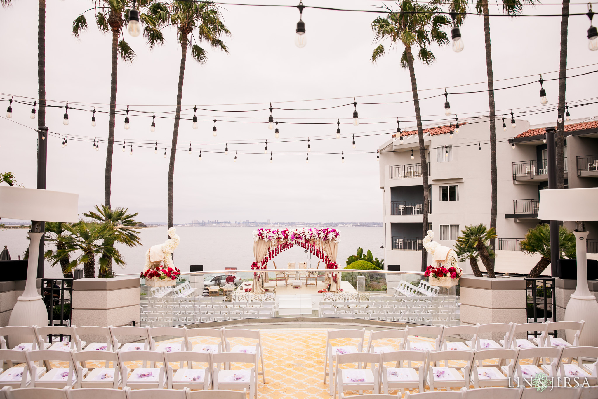 16 Loews Coronado Bay Resort San Diego Indian Wedding Photography