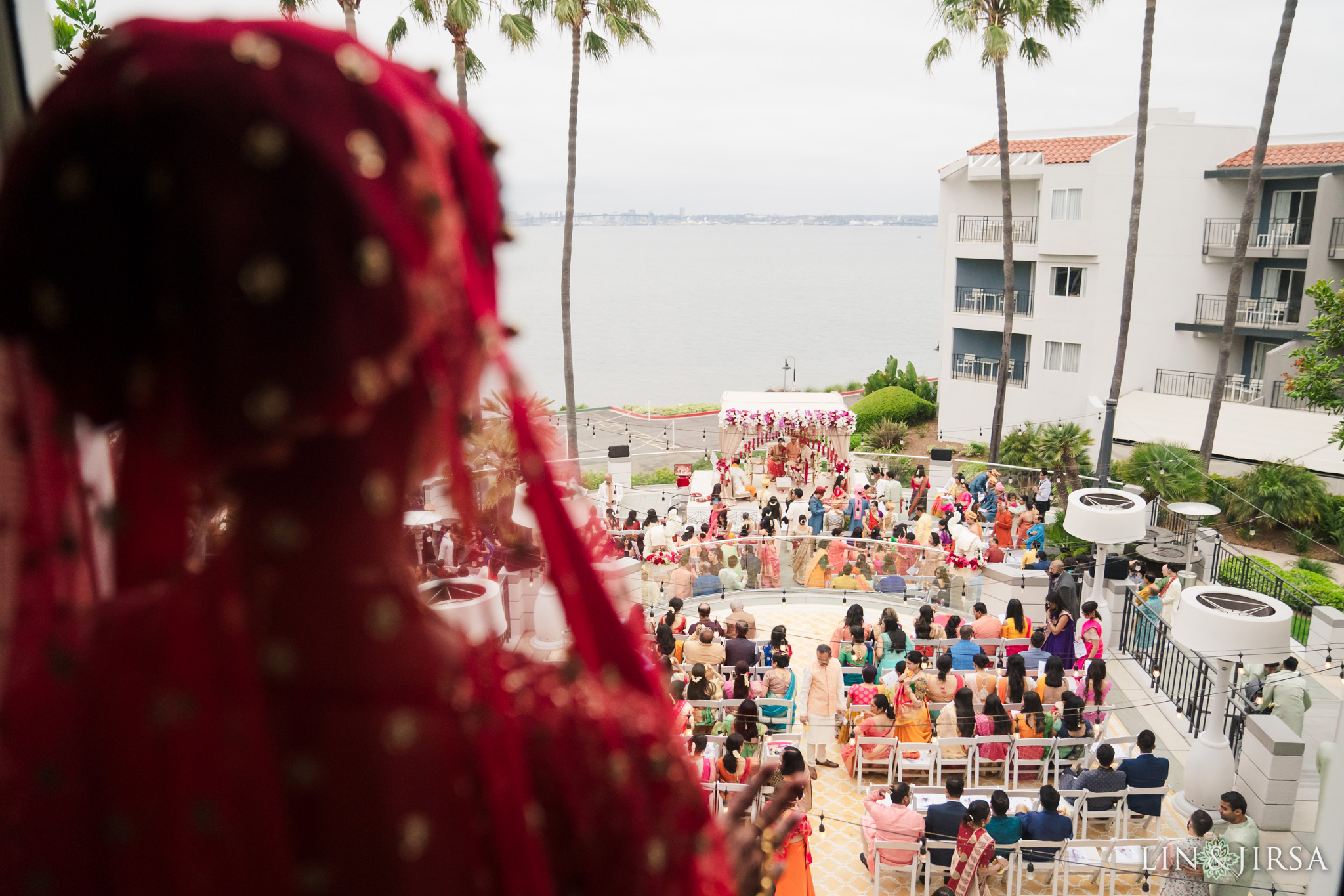 19 Loews Coronado Bay Resort San Diego Indian Wedding Photography