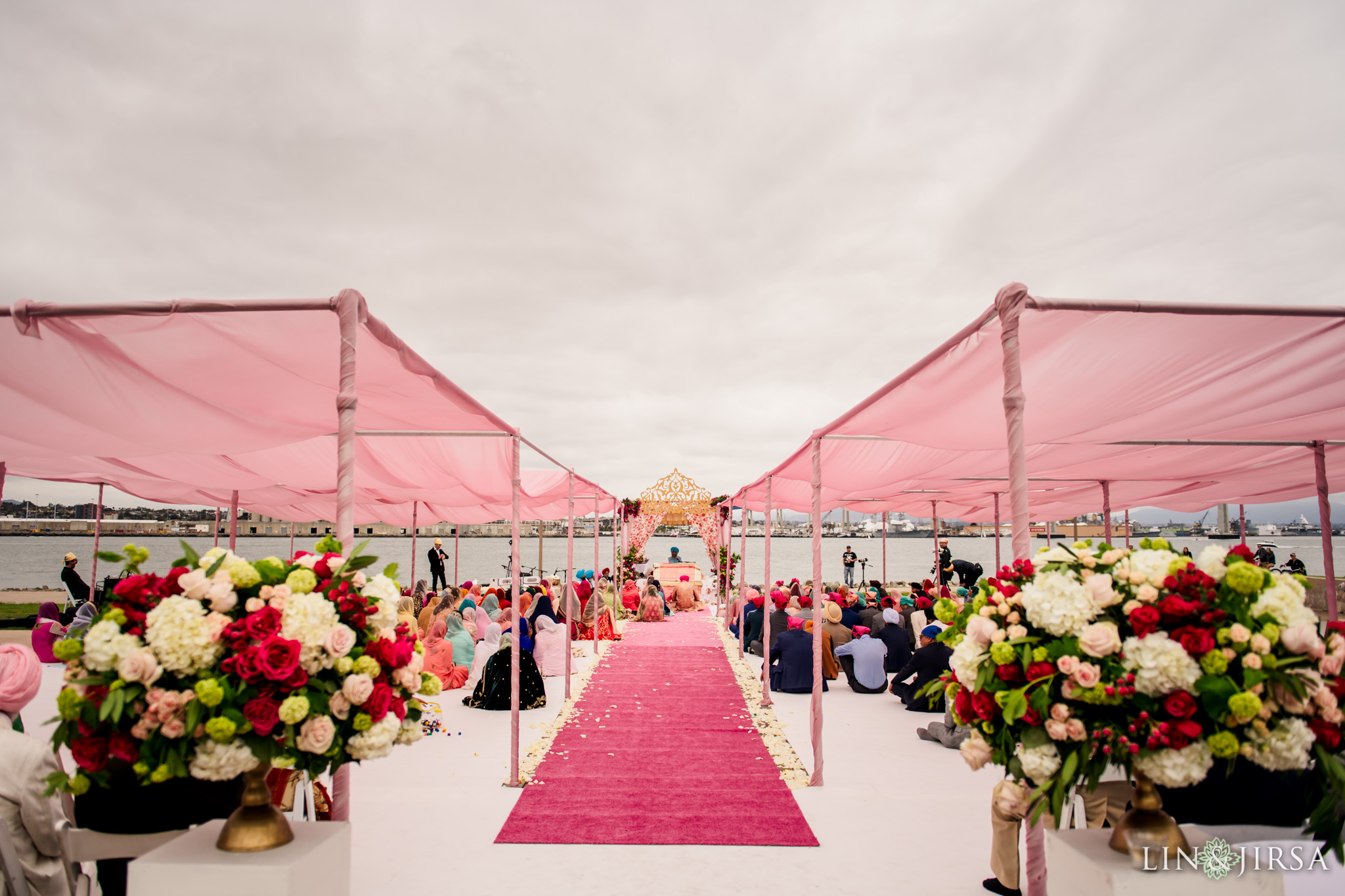 22 Coronado Resort and Spa San Diego Outdoor Punjabi Ceremony Photography