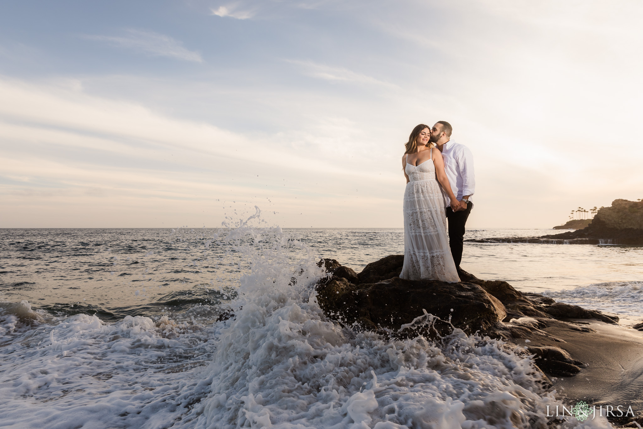 23 Heisler Beach Orange County Engagement Photography