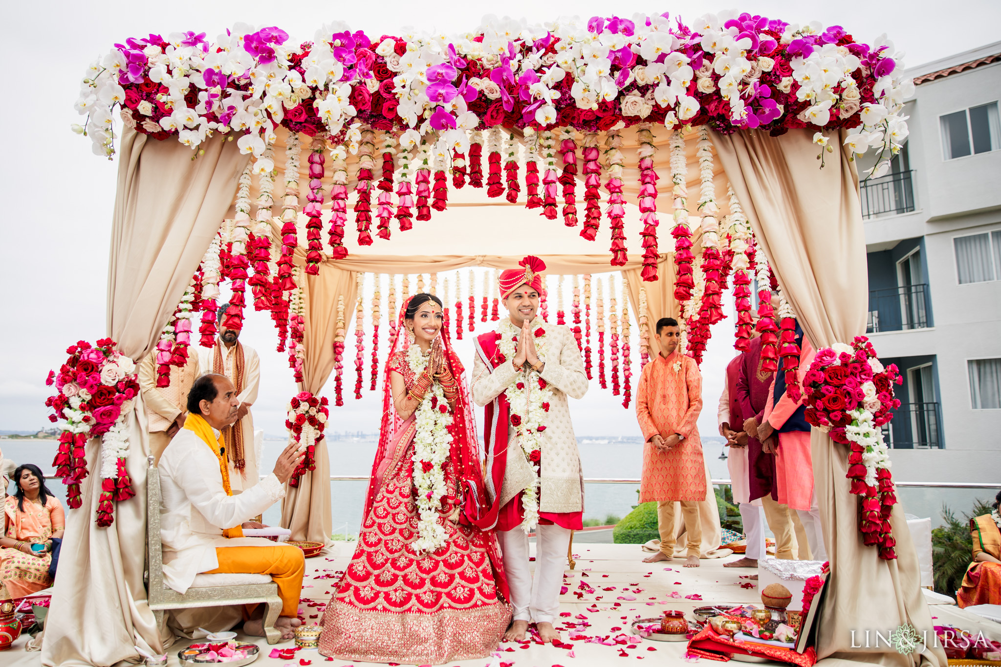 26 Loews Coronado Bay Resort San Diego Indian Wedding Photography