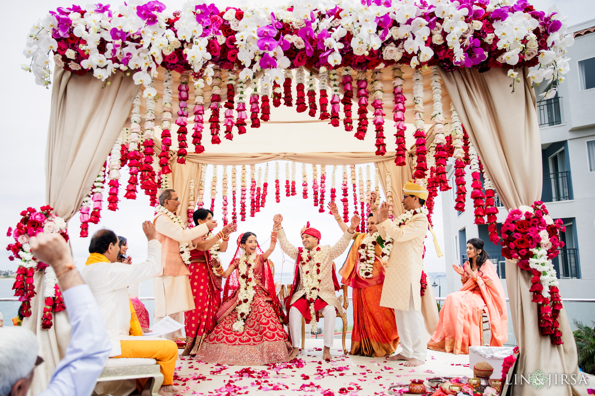 28 Loews Coronado Bay Resort San Diego Indian Wedding Photography