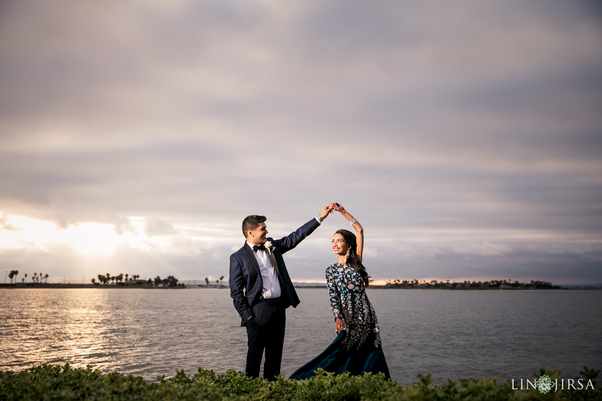 36 Loews Coronado Bay Resort San Diego Indian Wedding Photography