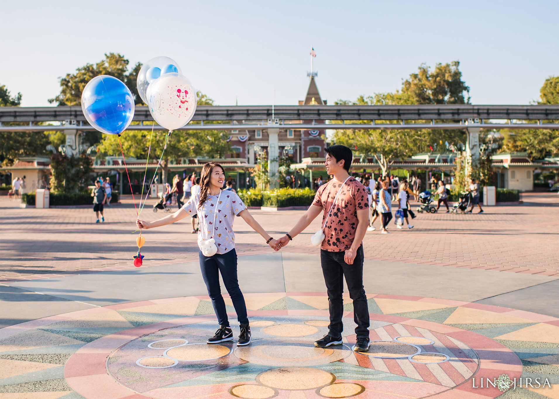 014 Downtown Disney Anaheim Engagement Photography