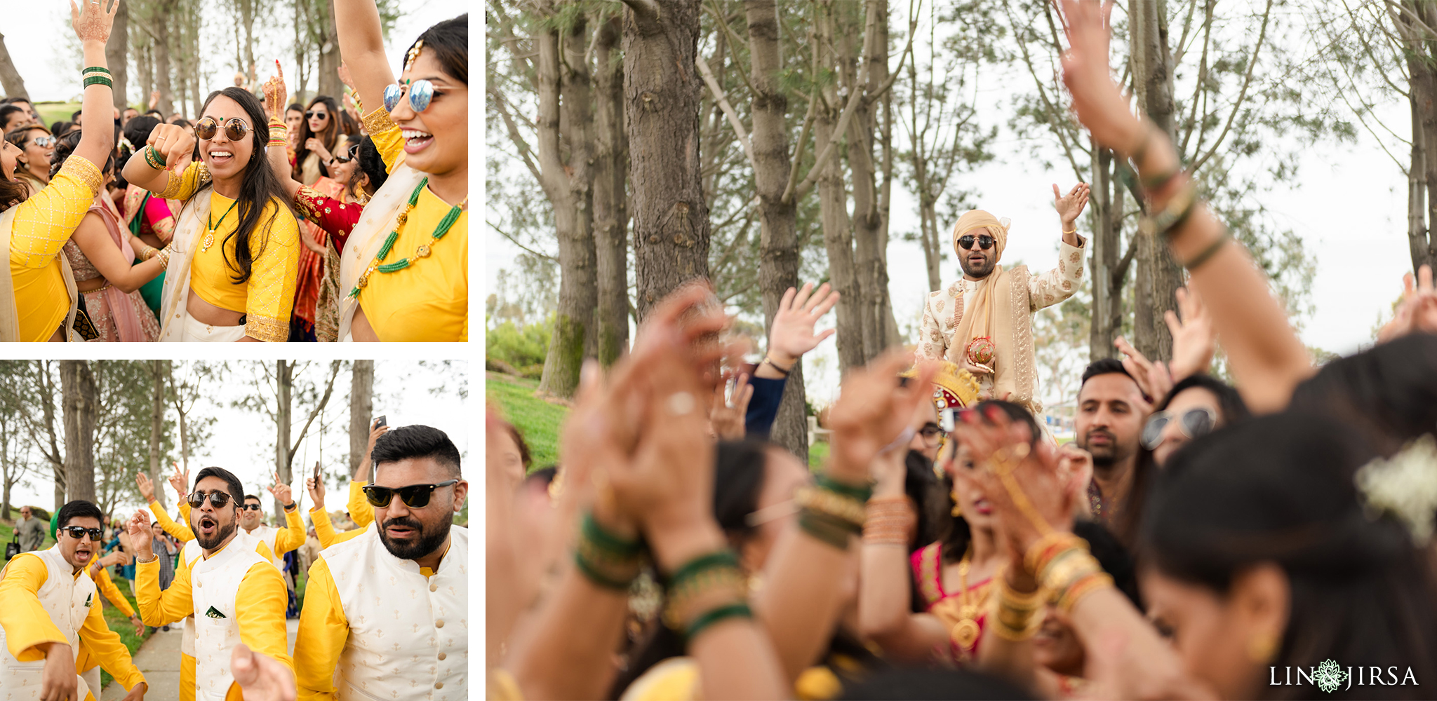 23 Laguna Cliffs Marriott Indian Wedding Baraat Photography