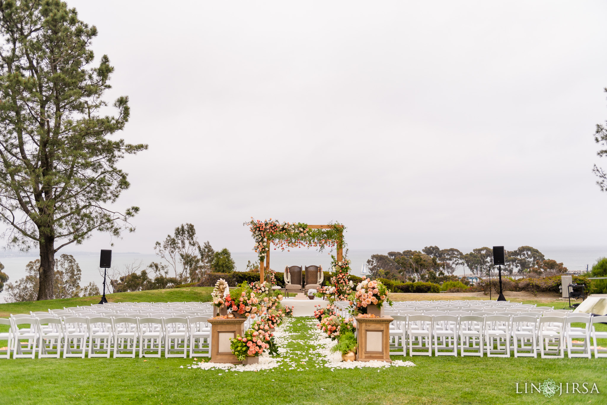 27 Laguna Cliffs Marriott Indian Wedding Ceremony Photography