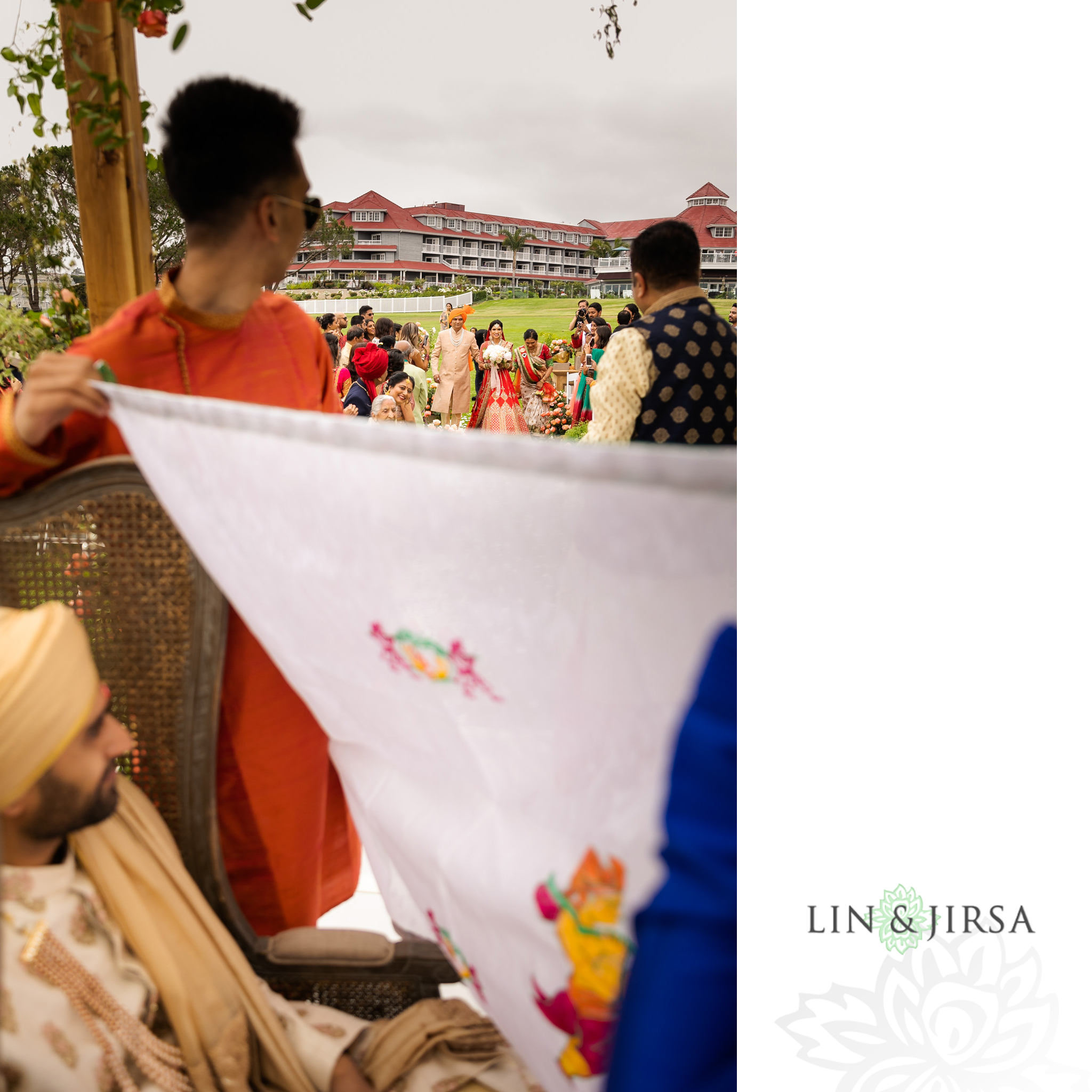31 Laguna Cliffs Marriott Indian Wedding Ceremony Photography