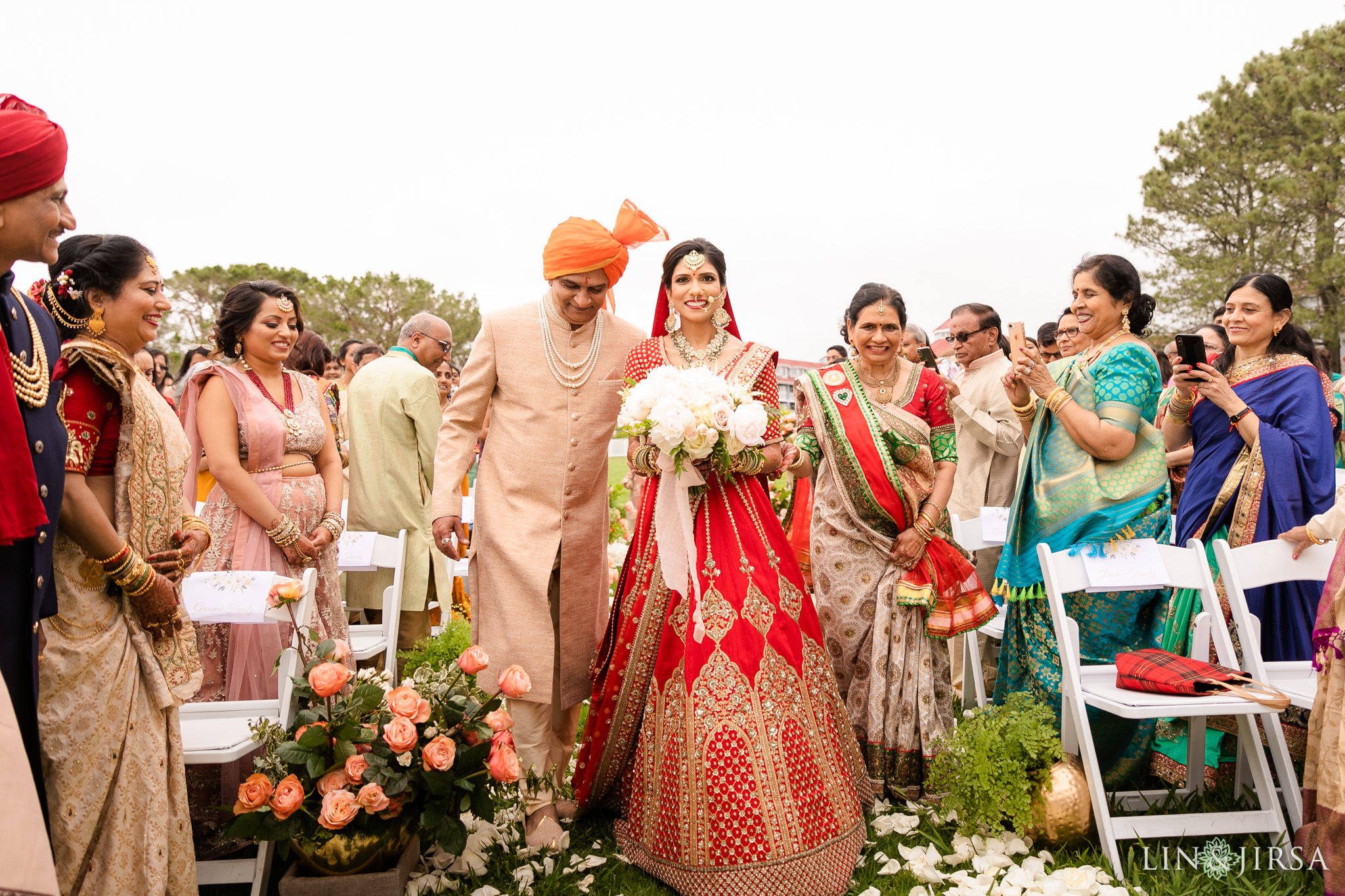 33 Laguna Cliffs Marriott Indian Wedding Ceremony Photography